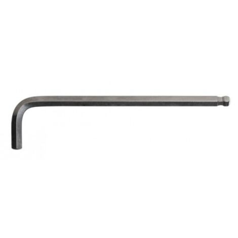 BAHCO - Clé mâle coudée en acier inoxydable à tête sphérique longue, dimensions métriques, pour vis 6 pans - 5 mm