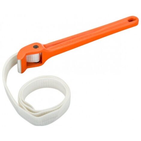 BAHCO - Clé serre-tubes spéciale 220 mm avec sangle en nylon et manche en acier 300 mm