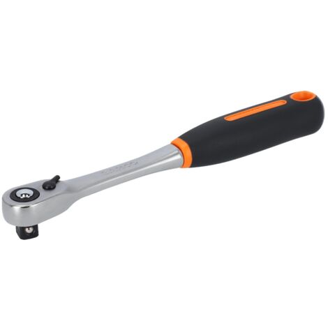 BAHCO - Cliquet réversible 1/2" à tête fine , 72 dents et un angle d'action de 5°, 264mm