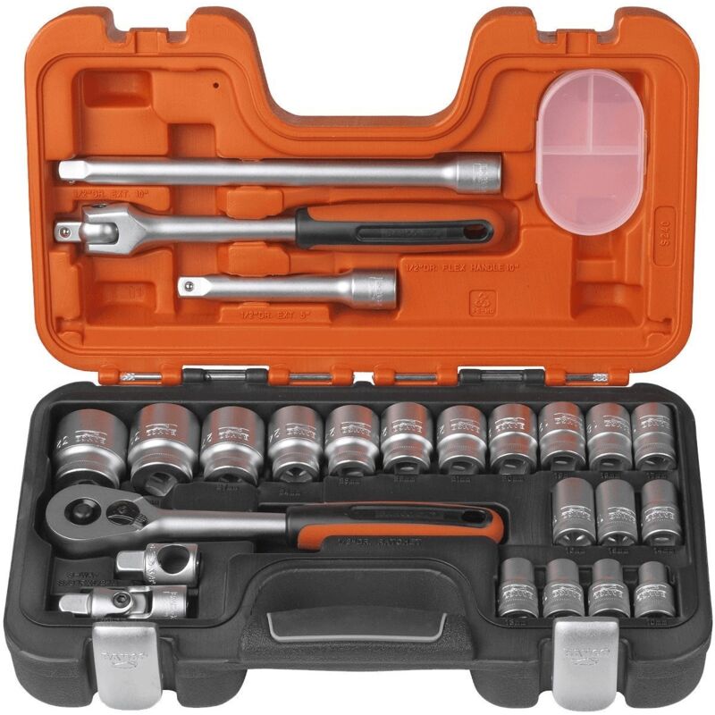 S240 coffret douilles 1/2 24 pièces - Bahco