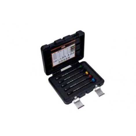 BAHCO - Coffret de 5 barres de torsion 1/2" pour déserrer les écrous de roues