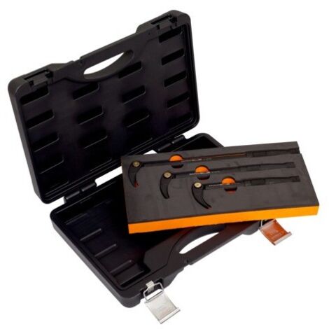 BAHCO - Coffret de leviers à tête articulée