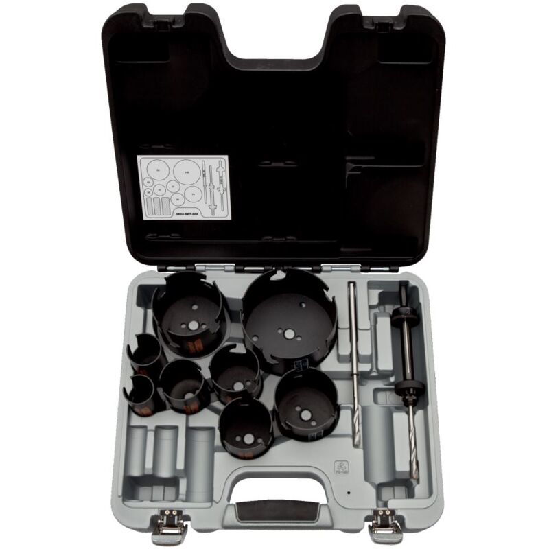 Bahco - Coffret de scies trépans multi-usages Superior™ 35 mm-114 mm - 11 pcs