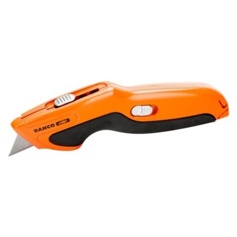 BAHCO - Cutter rétractable avec revêtement plastique TPE 160 mm