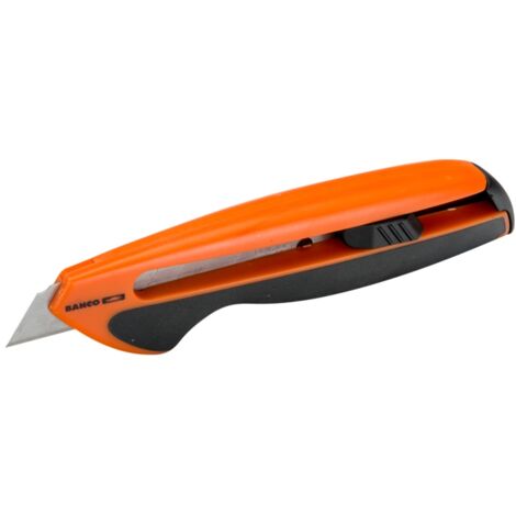 Bahco Cuttermesser mit 18 mm Abbrechklinge, Griff aus thermoplastischem Elastomer