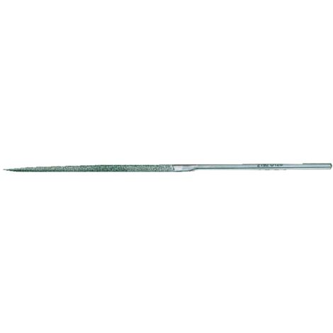 Bahco Diamant-Präzisionsrundnadelfeile ohne Heft, 140 mm
