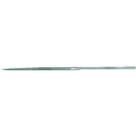 Bahco Diamant-Präzisionsrundnadelfeile ohne Heft, konisch zulaufend, 140 mm