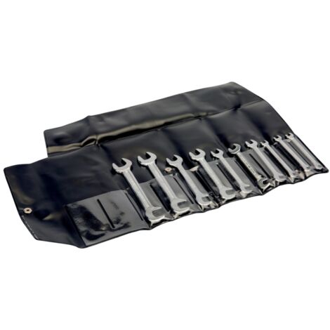 Bahco Doppelmaulschlüssel-Satz, Lilliput, metrisch - 10 Stück/Tasche