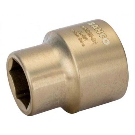 BAHCO - Douille 6 pans 1" antidéflagrante métrique en aluminium bronze