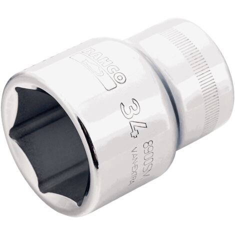 BAHCO - Douille 6 pans 3/4", métrique