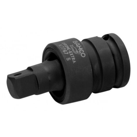 BAHCO - Douille articulée 3/8" avec finition phosphatée, 49 mm