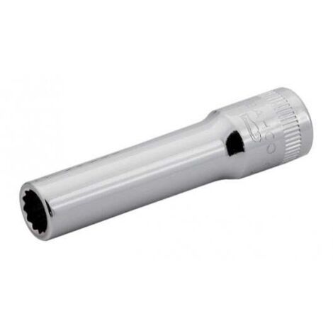 BAHCO - Douille longue 12 pans 1/4", dimensions en pouces