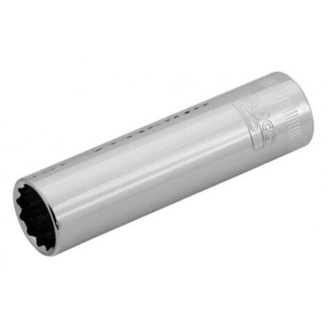 BAHCO - Douille longue 12 pans 3/8", métrique
