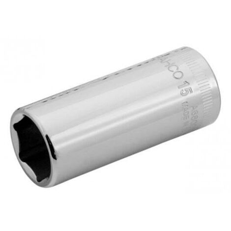BAHCO - Douille longue 6 pans 1/4", métrique