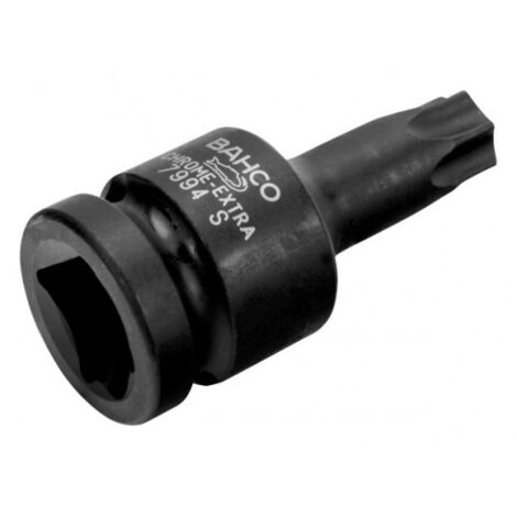 BAHCO - Douilles tournevis à chocs 1/2'' pour vis TORX®, finition phosphatée