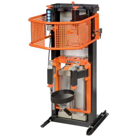 Bahco Druckluft-Stand-Federspanner mit Doppel-Zylinder und Sicherheitskäfig