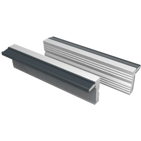 Bahco Ein Paar Ersatz-Aluminiumbacken mit Magnetstreifen, 125 mm