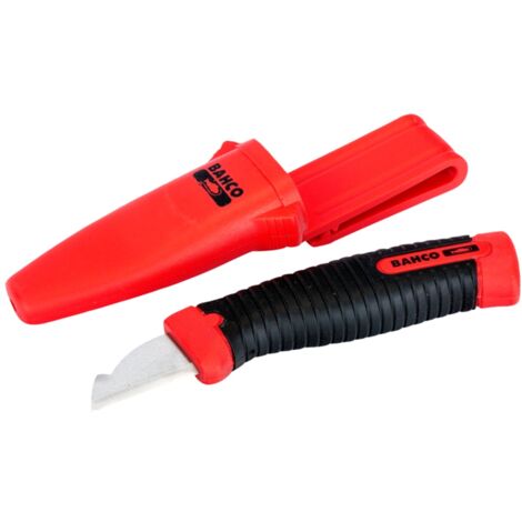 Bahco Elektriker Abisoliermesser für Rechtshänder, 145 mm