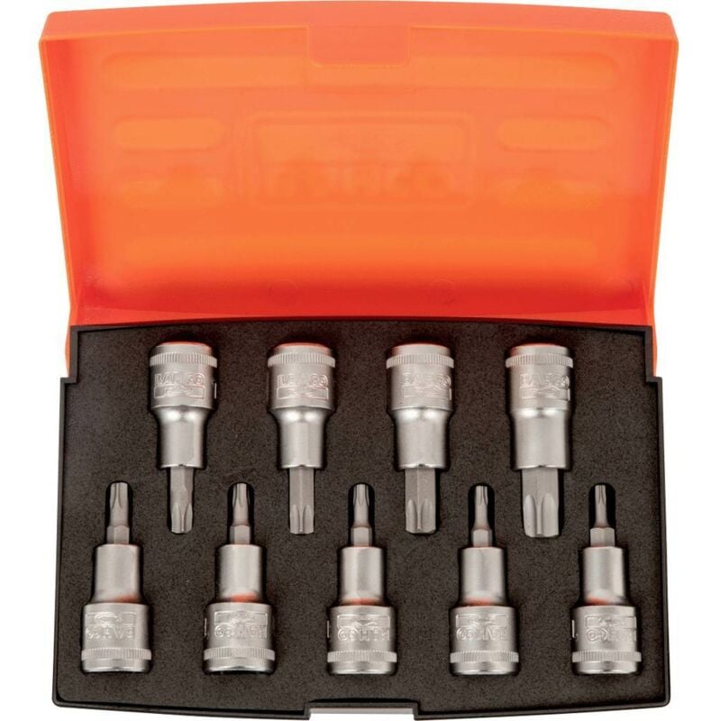 Bahco - Embout de tournevis 9 pièces S9TORX