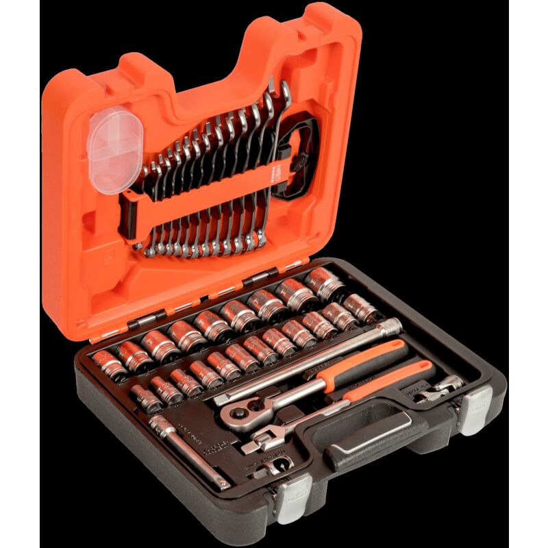 BAHCO S400 COFFRET DOUILLES 1/2 ET CLES MIXTES 40 pièces