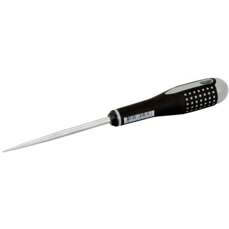 Bahco ERGO Ahle, runde Spitze mit Gummigriff, 6 mm x 100 mm