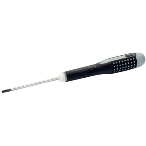 Bahco ERGO Schraubendreher für Innensechskantschrauben mit Gummigriff, 3 mm x 75 mm