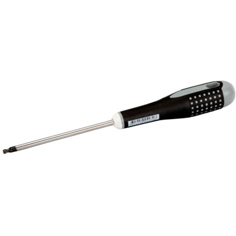 Bahco ERGO Schraubendreher für Innensechskantschrauben mit Gummigriff, 5/32 x 100 mm
