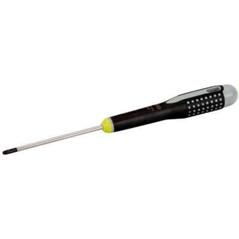 Bahco ERGO Schraubendreher für TRI-WING-Sicherheitsschrauben mit Gummigriff, Nr. 4 x 100 mm