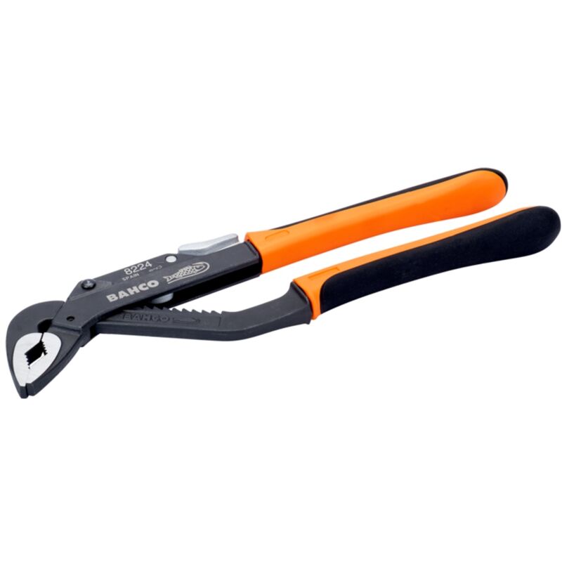 Image of Bahco ERGO Wasserpumpenzange mit Gleitgelenk und 2-Komponenten-Griff, brüniert 400 mm