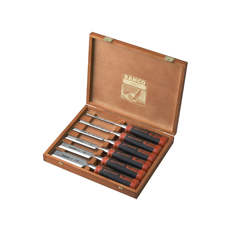 Bahco - 434 Bevel Edge Chisel Set, 6 Piece BAH434S6