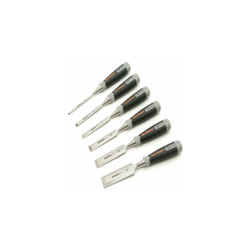 434 Bevel Edge Chisel Set Set of 6 - Bahco