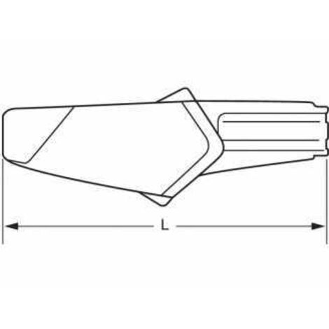Bahco Ersatzklingen 18 mm im Spender, 5 Pack