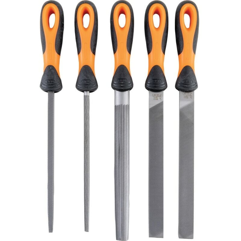 Bahco - 200MM (8') 5 Piece Engineers File Set