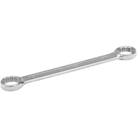 Bahco Flacher Doppelringschlüssel, 14 mm x 15 mm, verchromt, 155 mm