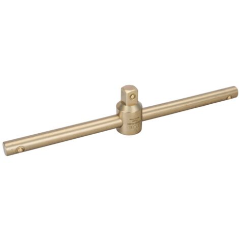 Bahco Funkenfreier 1/2-Quergriff aus Aluminiumbronze mit Gleitstück, 250 mm