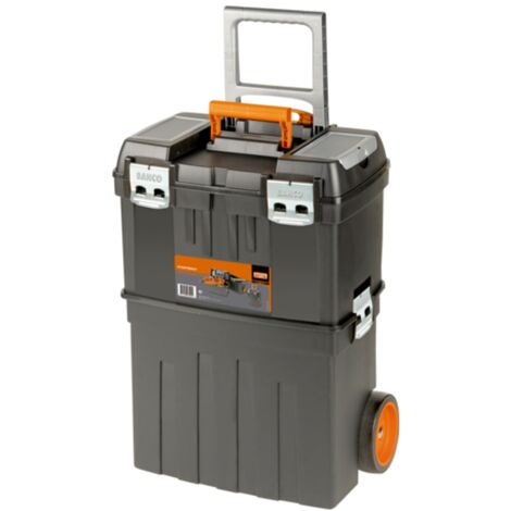 Bahco Hoch belastbarer 470-mm-Kunststoff-Werkzeugkasten, 60 l