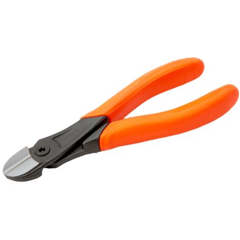 Bahco Hochleistungs-Seitenschneider mit Ein-Komponenten-Griff, phosphatiert, 200 mm, Industrieverpackung