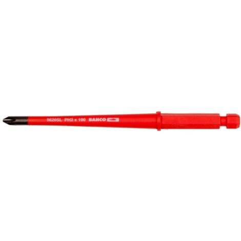 Bahco Isolierte, auswechselbare Klinge mit Kombispitze für Phillips- und Schlitzschrauben mit reduziertem Durchmesser, 5 mm und PH1