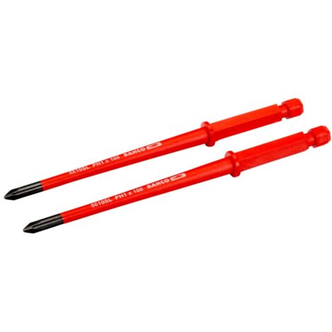 Bahco Isolierte, auswechselbare Phillipsklinge mit reduziertem Durchmesser, PH1