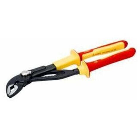 Bahco Isolierte Wasserpumpenzangen mit Schnelleinstellung und Zwei-Komponenten-Griff 250 mm