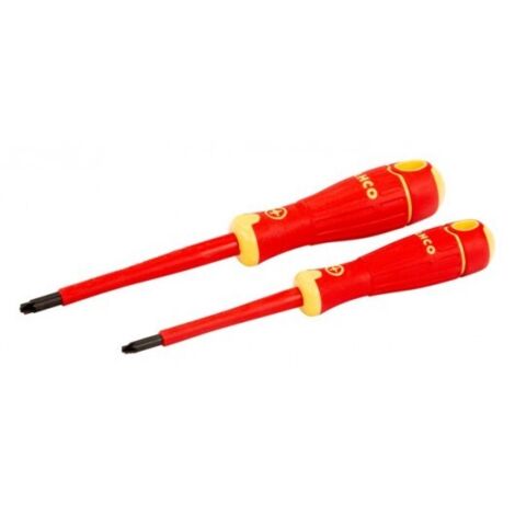 Bahco Jeu de 2 tournevis isolés Fit, 123 g - B220.012