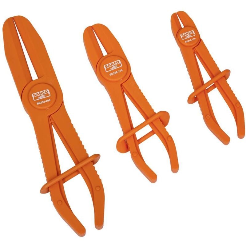BE256P3 Jeu de pinces pour colliers de serrage 155 mm, 185 mm, 250 mm 1 set - Bahco