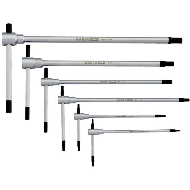 Bahco - BE1TH-S6 pour l'atelier Clé coudée pour vis à 6 pans creux