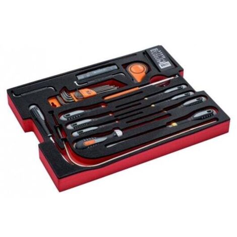 BAHCO - Jeu de clés et tvis, module pour 4750RCHD01 Caisse rigide à usage intensif -56pc