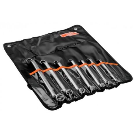 BAHCO - Jeu de clés polygonales doubles longues coudées - 7 pcs/pochette