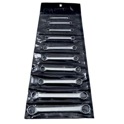 BAHCO - Jeu de clés polygonales doubles plates - 10 pcs/pochette