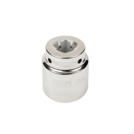 BAHCO - Jeu de douilles 3/4" 6 pans, échelle métrique, et solution en 4 points