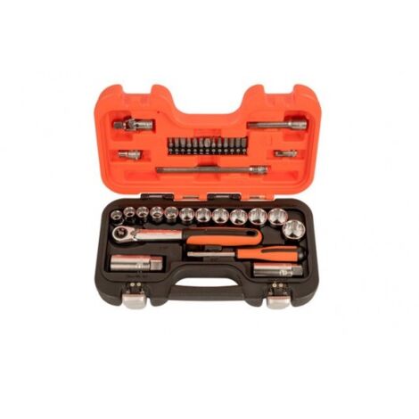 BAHCO - Jeu de douilles 3/8" - 34 pcs