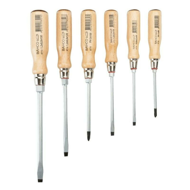 Bahco - Jeu de tournevis a douilles (6 pcs) 9710S6