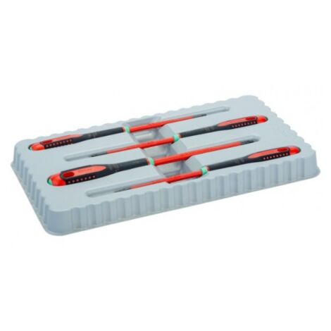 BAHCO - Jeu de tournevis ERGO™ Slim isolés VDE pr vis TORX® avec manche trimatière -4pc